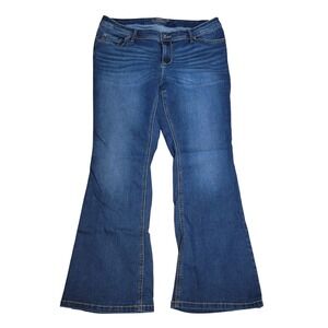 Torrid Luxe Slim Boot Jeans Womens 16R Blue Denim Excellent Bootcut Stretch